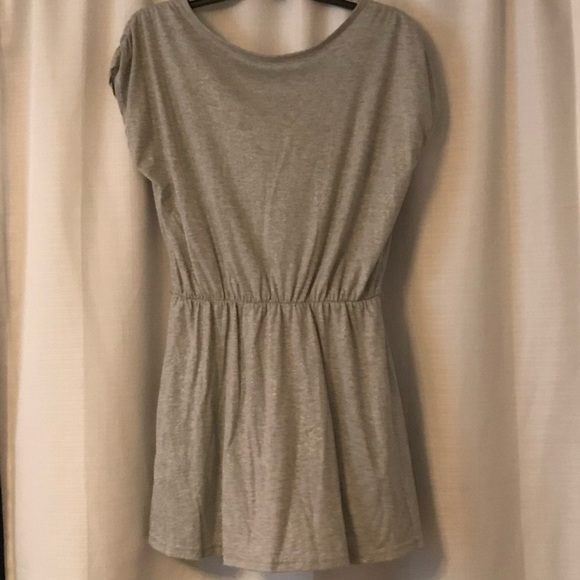 Juniors sizing dress in gray color with silver color studs in size large . - Picture 3 of 3